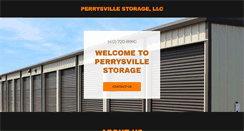 Desktop Screenshot of perrysvillestorage.com