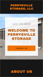 Mobile Screenshot of perrysvillestorage.com